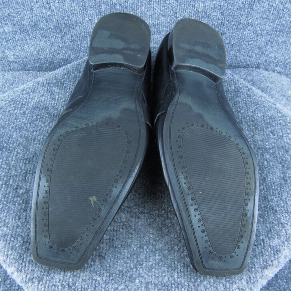 Kenneth Cole IIle Men Loafer Shoes‎ Black Leather Slip On Size 11.5 Medium - Picture 8 of 10